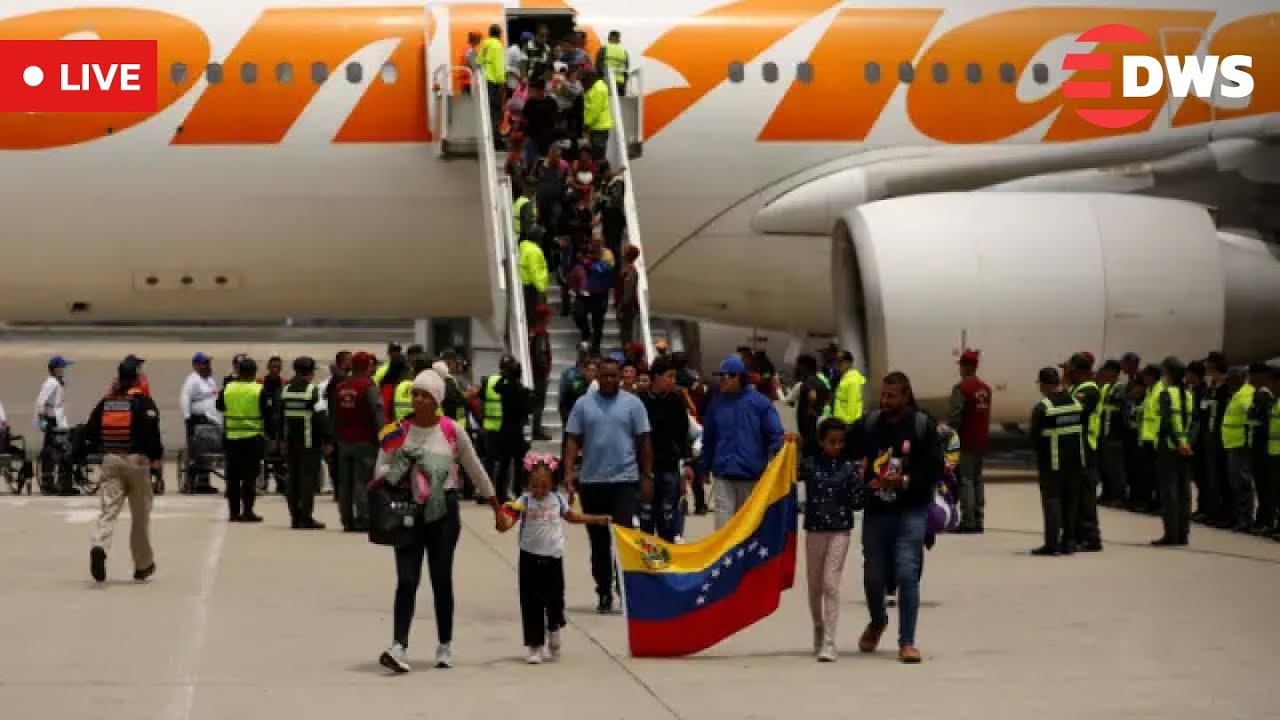 LIVE: Venezuelan Migrants Deported from U.S. Arrive in La Guaira &mdash; Emotional Homecoming | AC15
