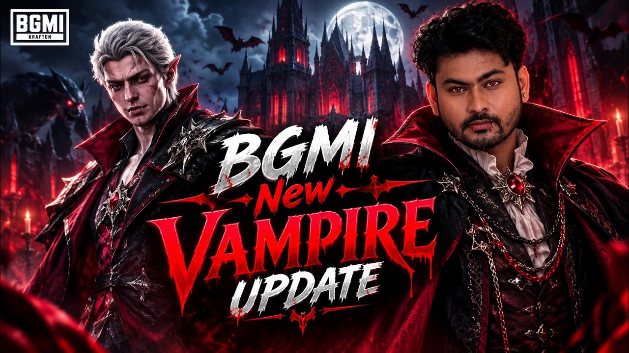 🔴LIVE - NEW 4.6 VAMPIRE UPDATE IN BGMI