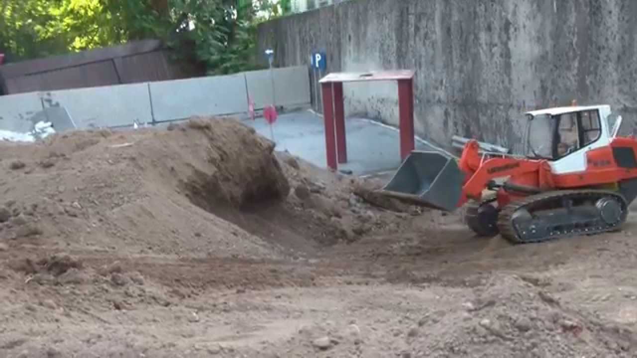 Pala cingolata Liebherr 634 idraulica, Trial attack Rescaldina (MI)