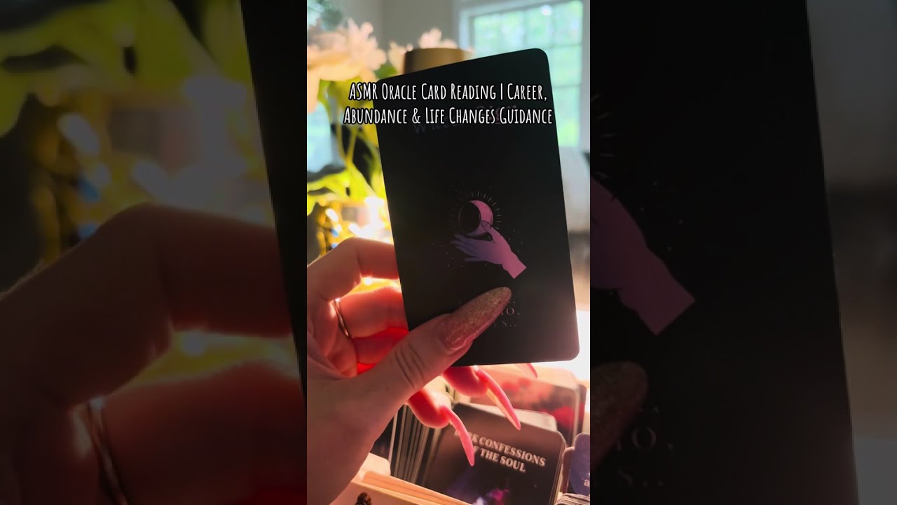 ASMR Oracle Card Reading | Career, Abundance & Life Changes Guidance 