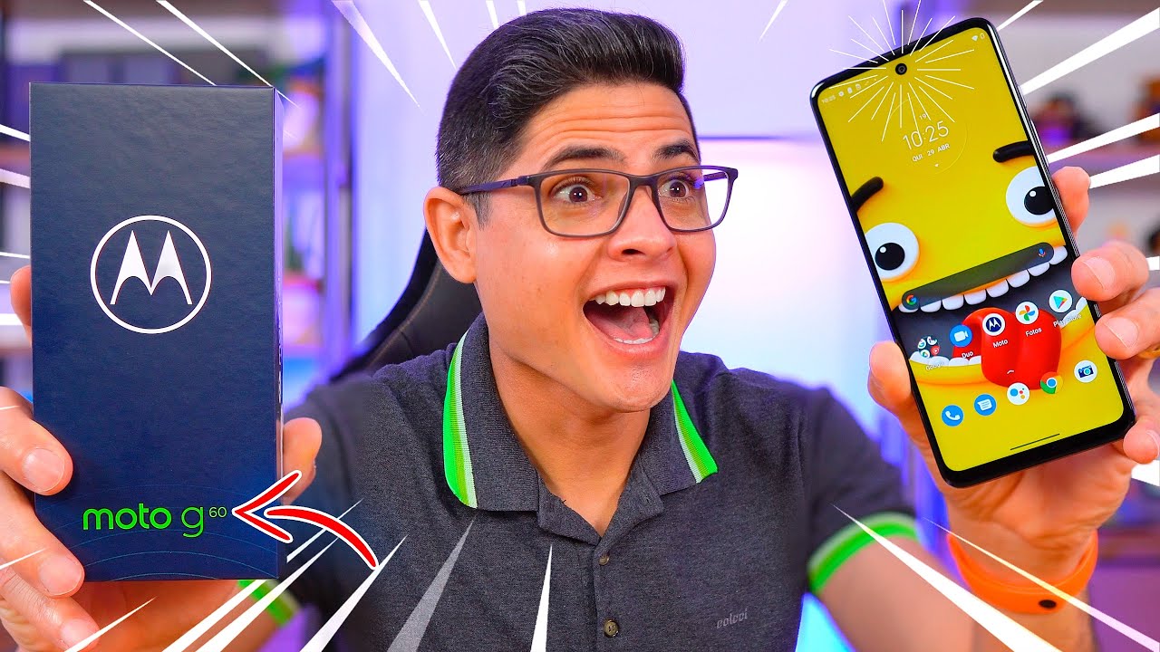 CHEGOU! Motorola MOTO G60 veio com FORÇA TOTAL pra sua categoria! Unboxing e Impressões