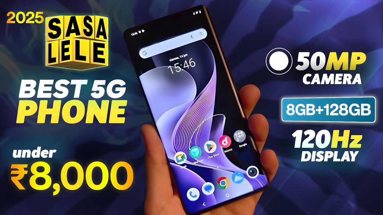 Best 5G Phones under 8000 in 2025 May | Top 5G Phones under 8000 | phone under 8k