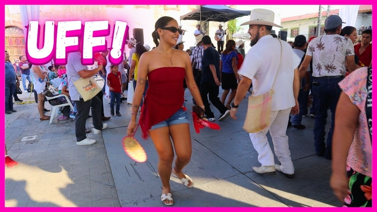 💥💃 ¡Candela pura en Xilitla! Mariel prendió el baile 🔥🎻 Huapangos