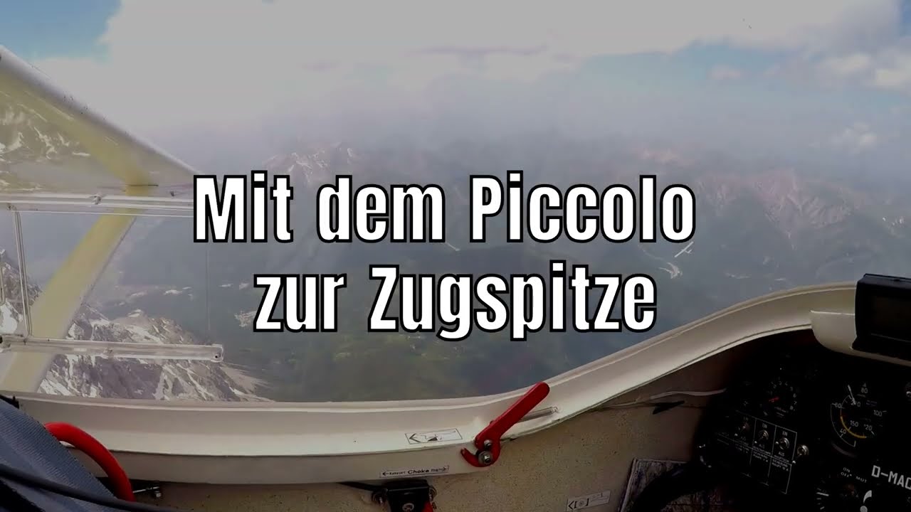 Mit dem Piccolo zur Zugspitze