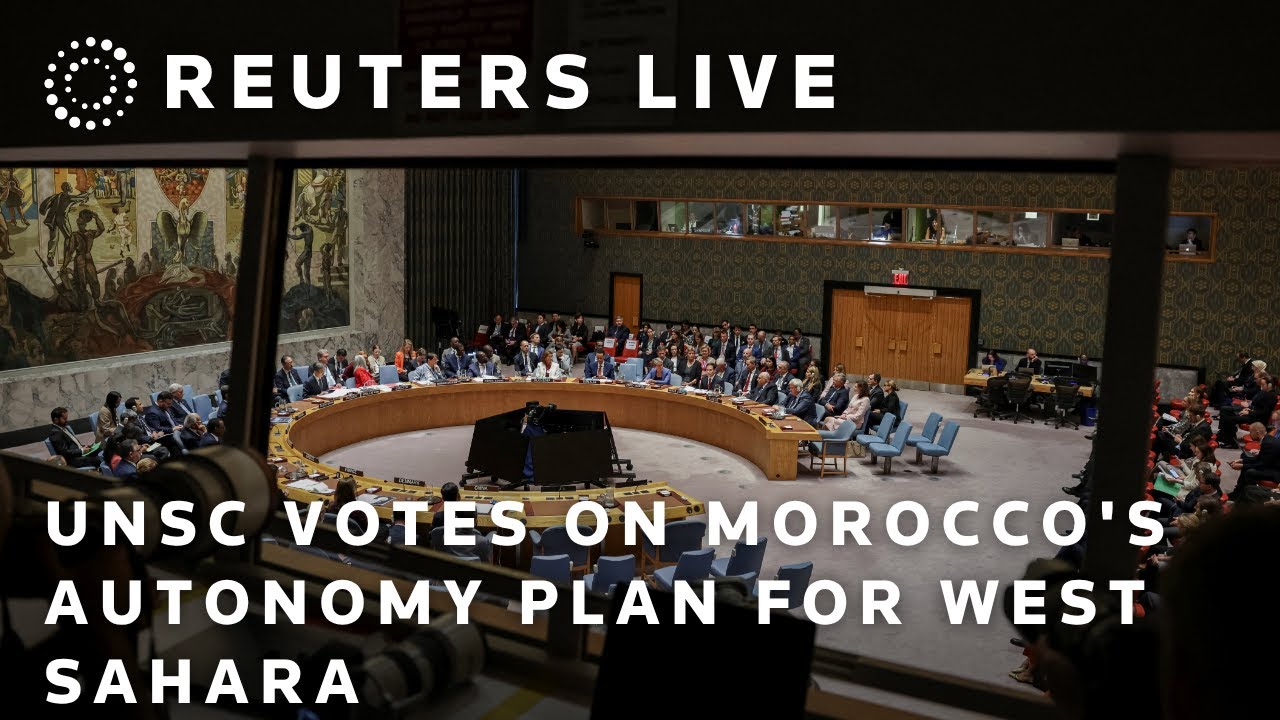 LIVE: UN votes on Morocco's autonomy plan for West Sahara