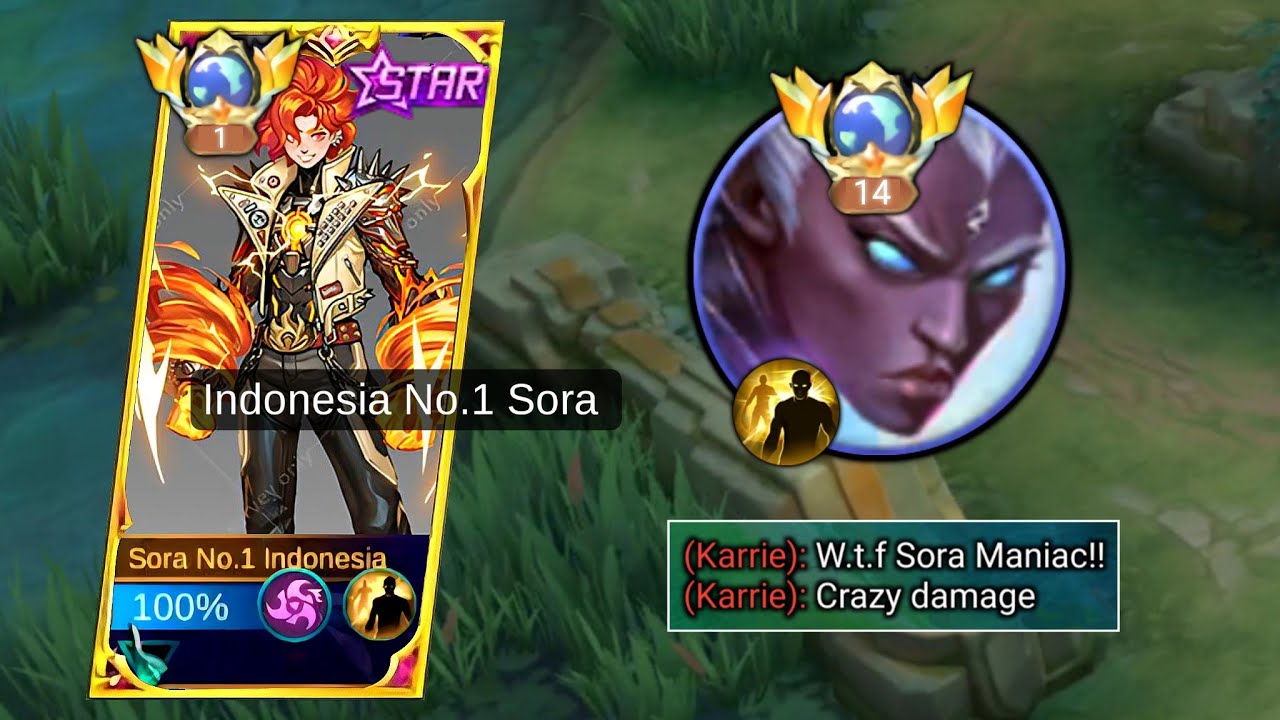 SORA MANIAC!! MOMENT GAMEPLAY😱🔥 | TRY THIS SORA BUILD & EMBLEM 2026 EASY GET MANIAC!!! - MLBB