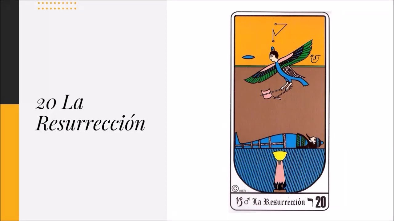 Tarot Egipcio: 20 La Resurrecci&oacute;n