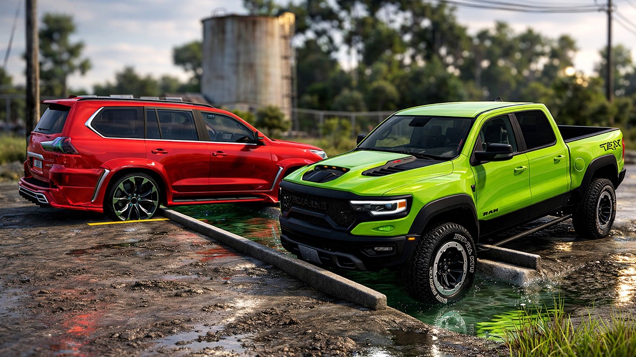 Cars vs Street Gutter BeamNG Drive Challenge!