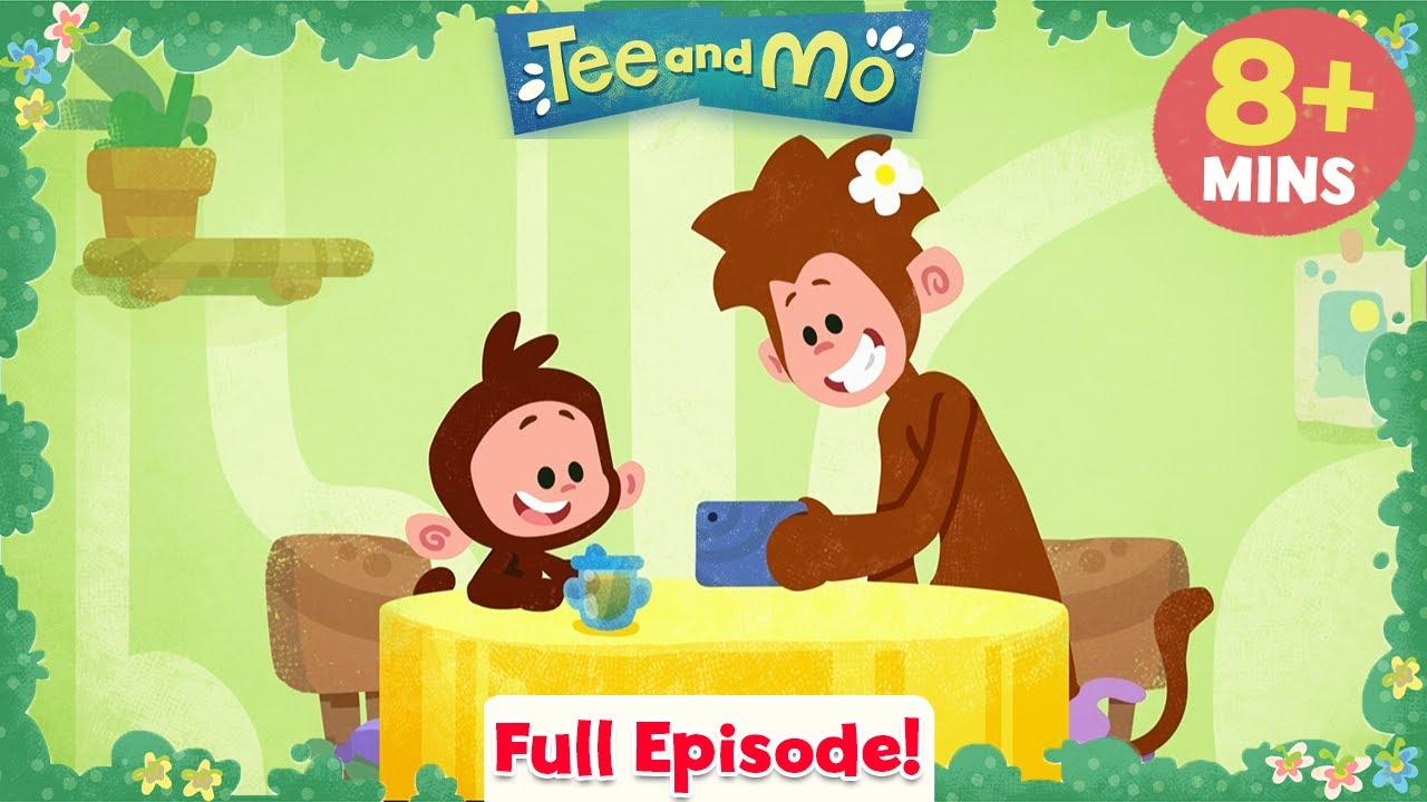 Outside ☀️ Tee and Mo 🐒 FULL EPISODE 🙈
