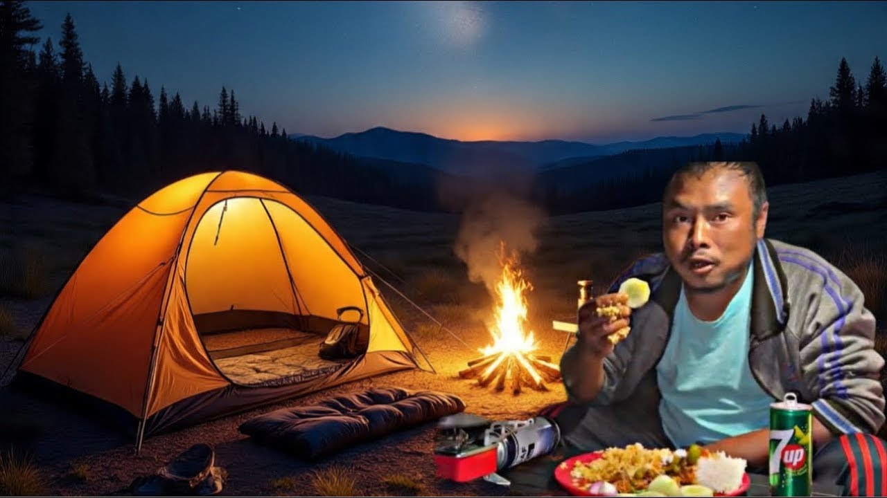 Solo Winter Camping | Solo Night Camping | Camping in Meghalaya 