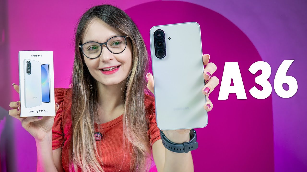 Galaxy A36 5G - Unboxing e Primeiras Impress&otilde;es! SER&Aacute; que Vale a PENA?