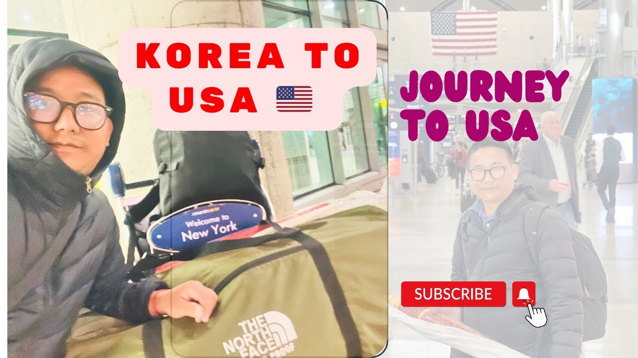 JOURNEY FROM NEPAL TO USA|| DELTA AIRLINES| DETROIT| JFK || NEW YORK CITY