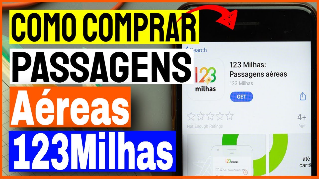 Como comprar passagens aéreas no 123Milhas pelo Celular