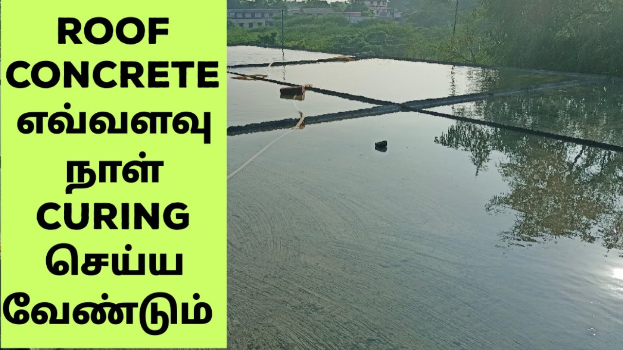 Roof Concrete Curing |MPS Constructions | #Tirunelveli | #Curing