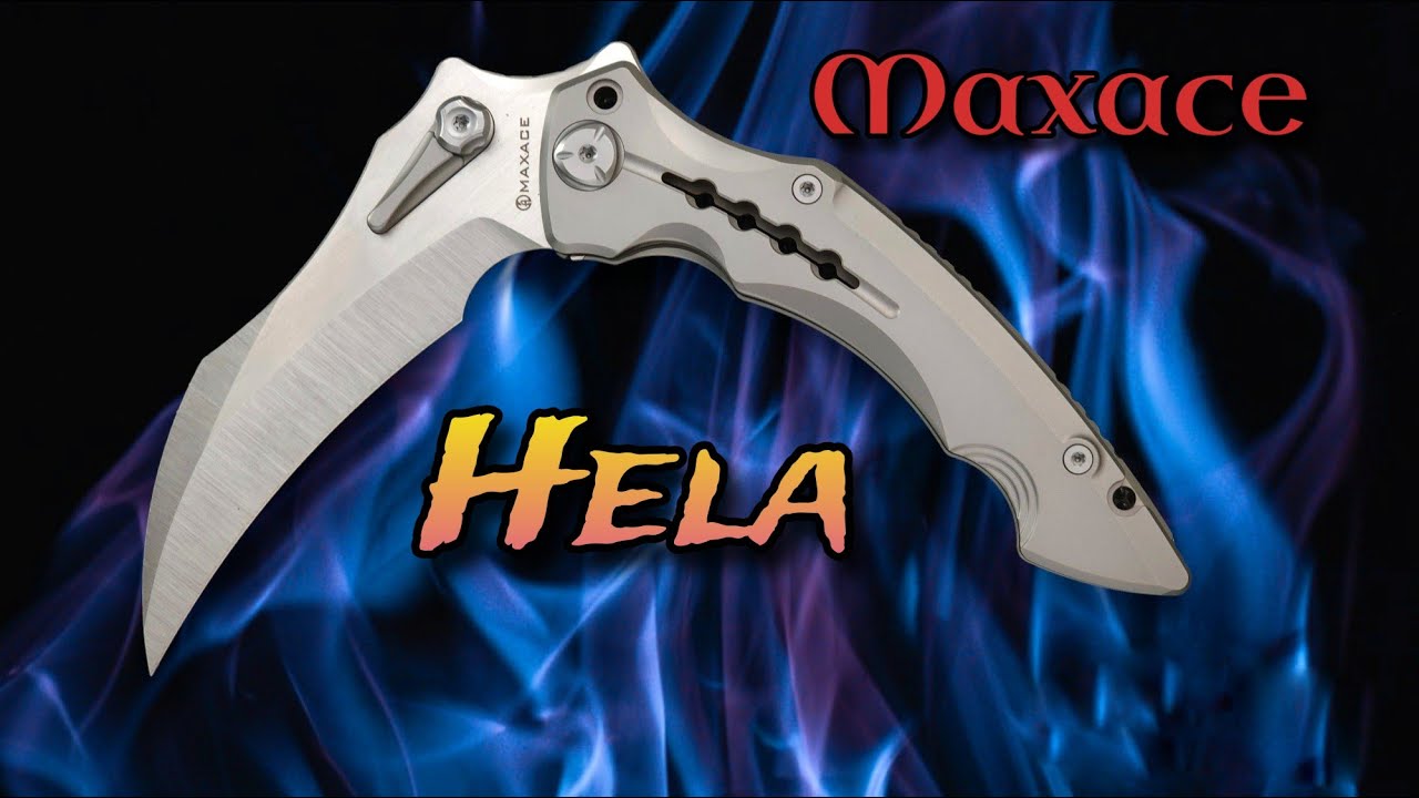 NEW! From Maxace: Hela Folding Sickle/Scythe!