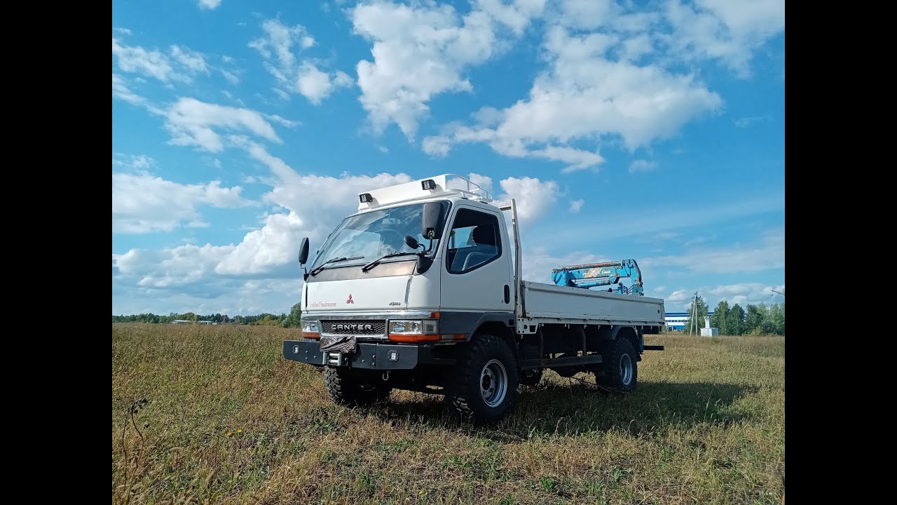 Очередной наш проект MITSUBISHI CANTER  (МИЦУБИСИ КАНТЕР 2001г.в) 4WD