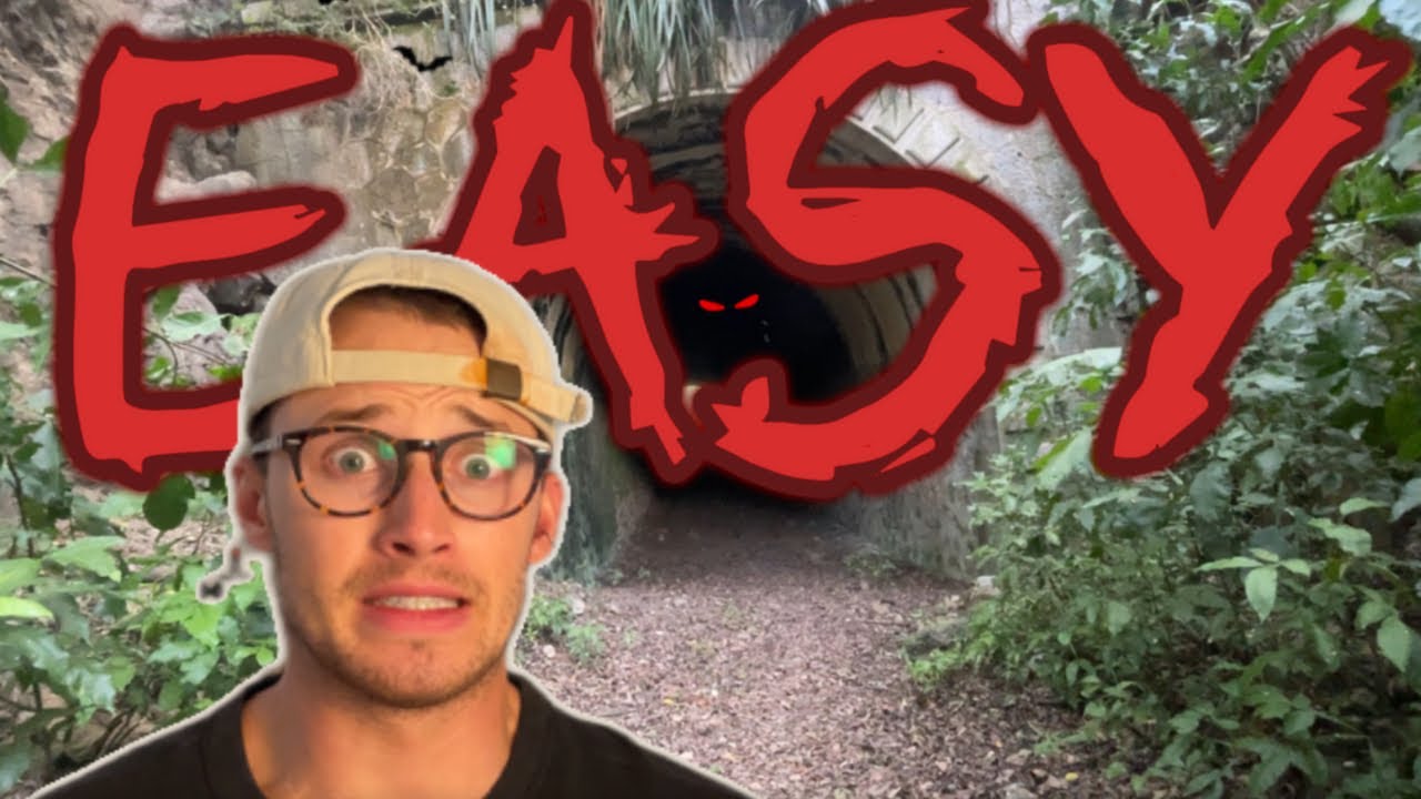 I found a HAUNTED tunnel in the middle of the jungle (Comprehensible Input)