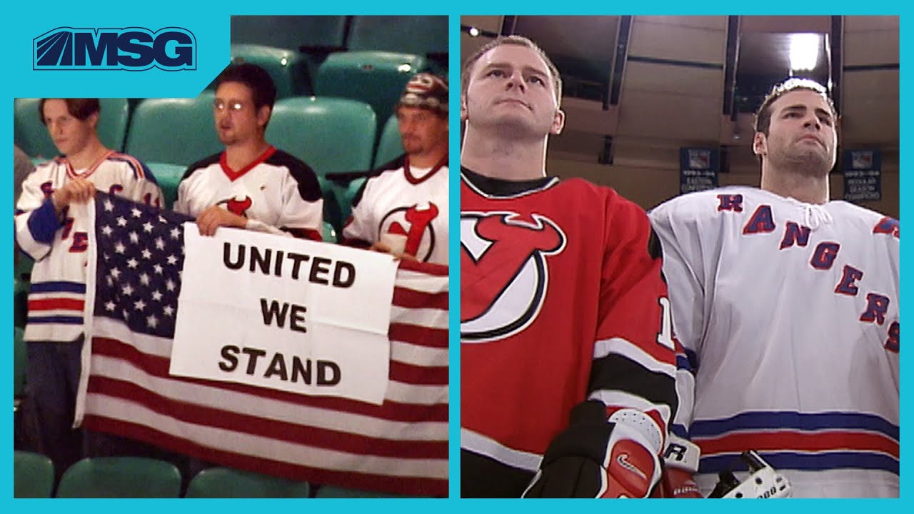 Rangers & Devils Stand Together After 9/11 | The MSG Vault