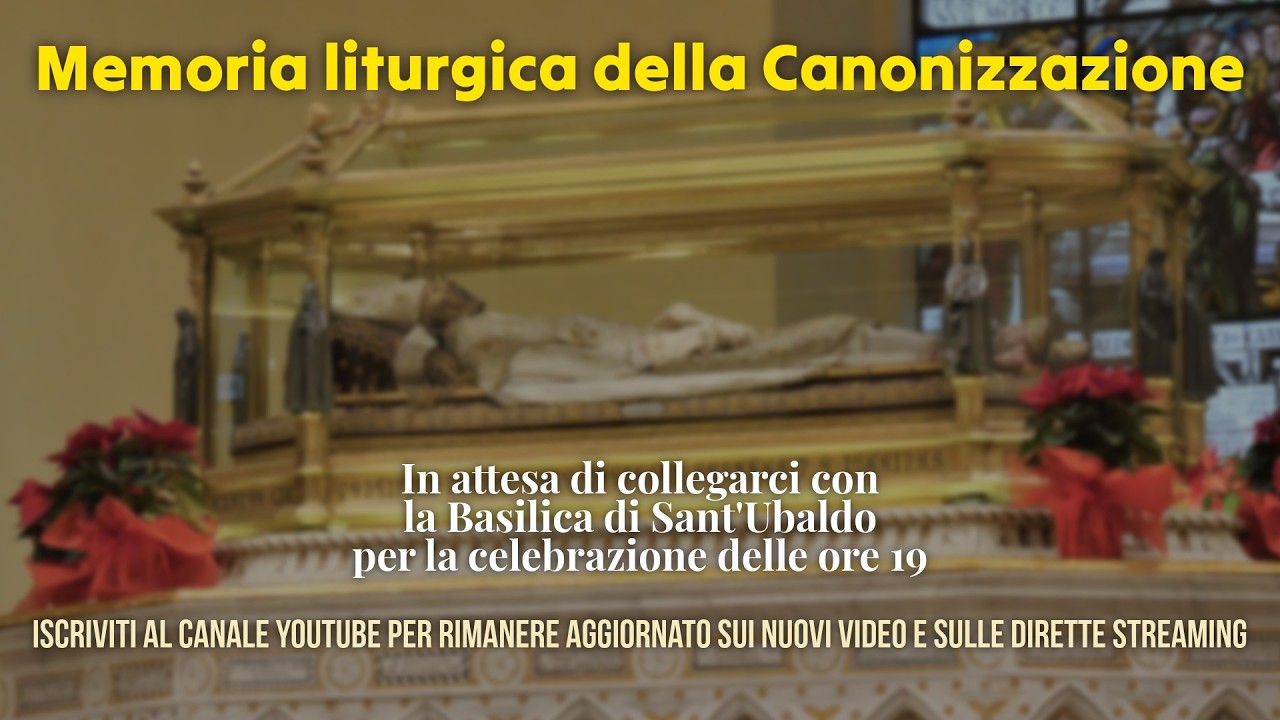 Gubbio | Celebrazione per la Canonizzazione di Sant'Ubaldo