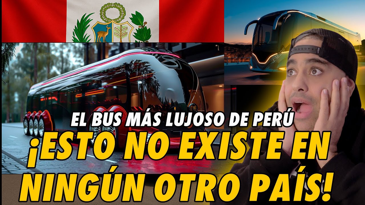 EL BUS MÁS LUJOSO de PERÚ: nadie en LATINOAMÉRICA lo TIENE
