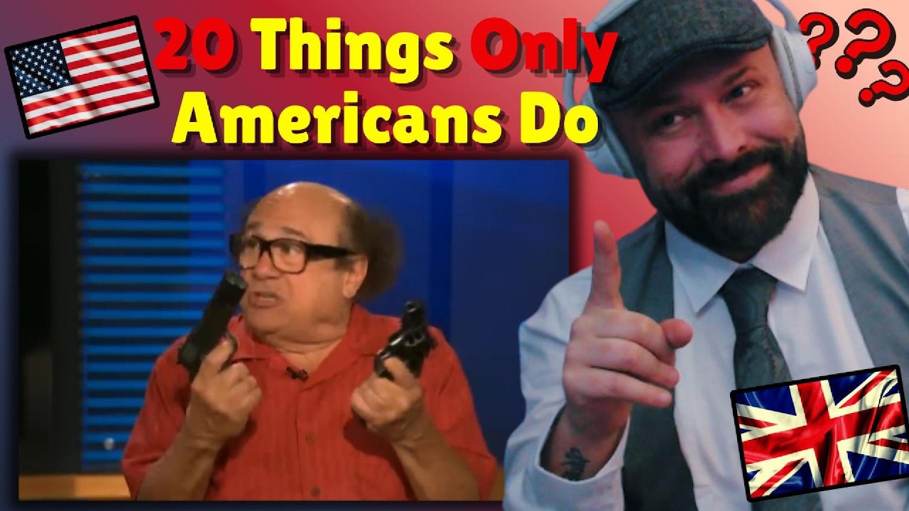 British Dad Reacts to 20 Things Only Americans Do!