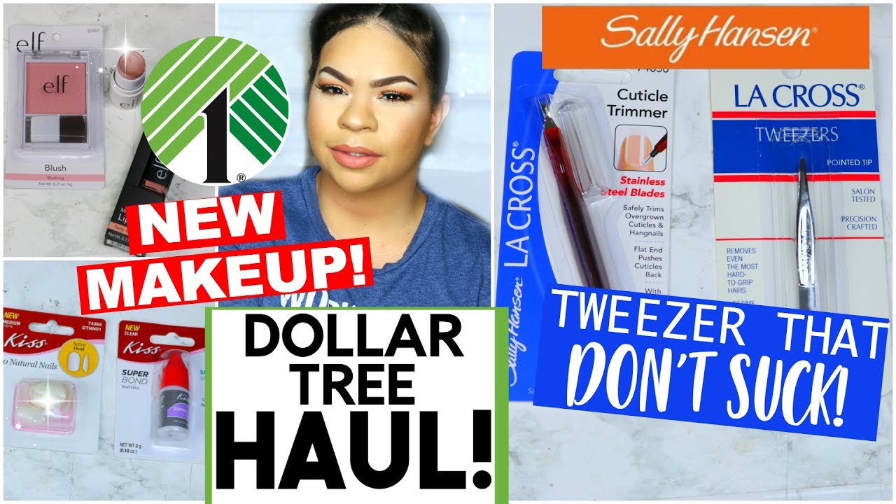 DOLLAR TREE HAUL 2018 | NEW DOLLAR STORE MAKEUP + BEAUTY FINDS! | Sensational Finds