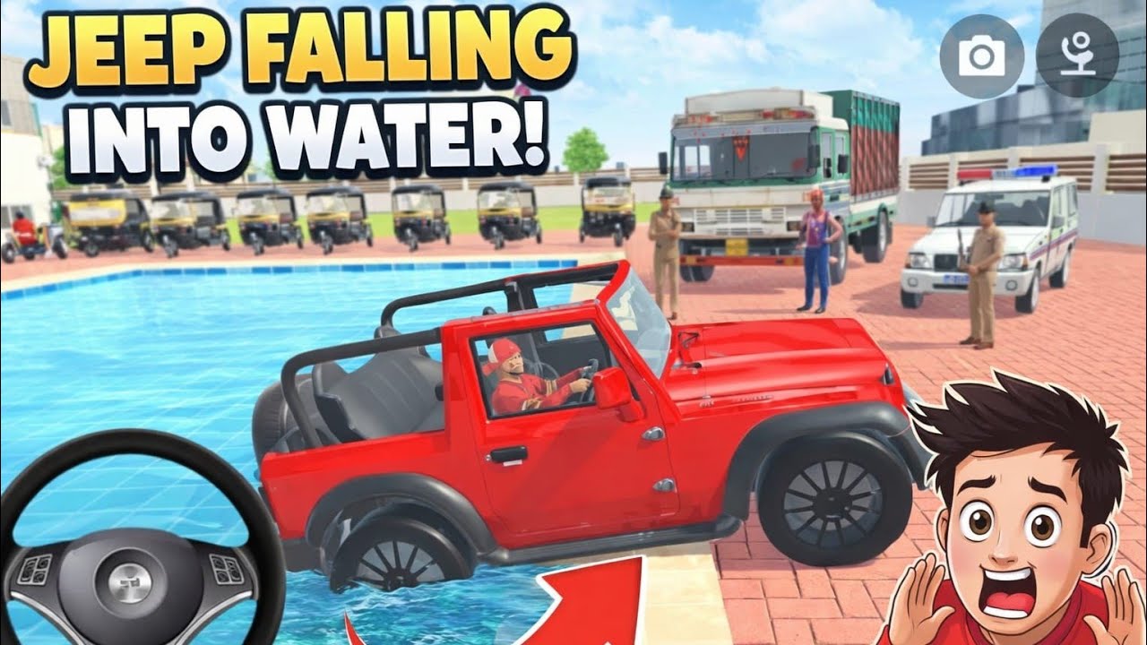 🚨Car Bike Game: Franklin Order In Indian Orange 🧡 Car And drives A Indian 💸 Police Car In SUV Game 🚘