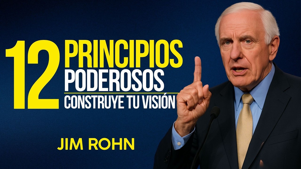 ✅ 12 Principios para Construir una Visión que Supera tus Límites 🔥 Jim Rohn: Disciplina y Riqueza