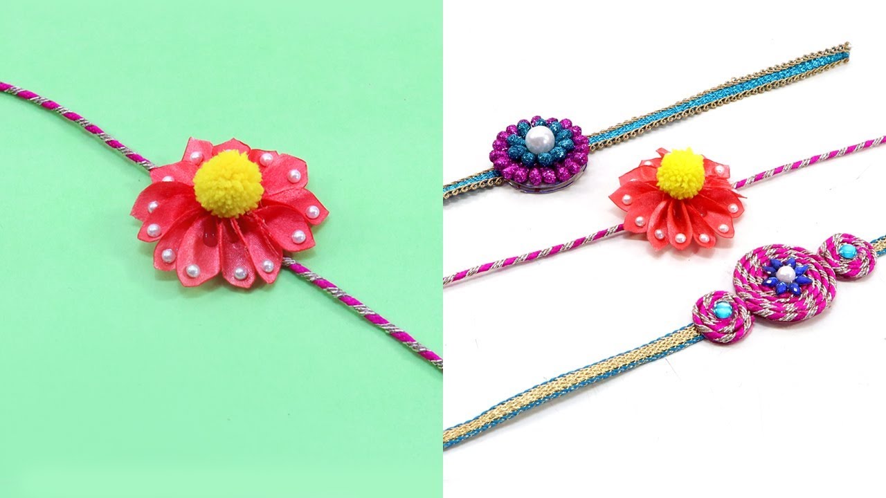 3 HANDMADE RAKHI DESIGNS You Should try at HOME!