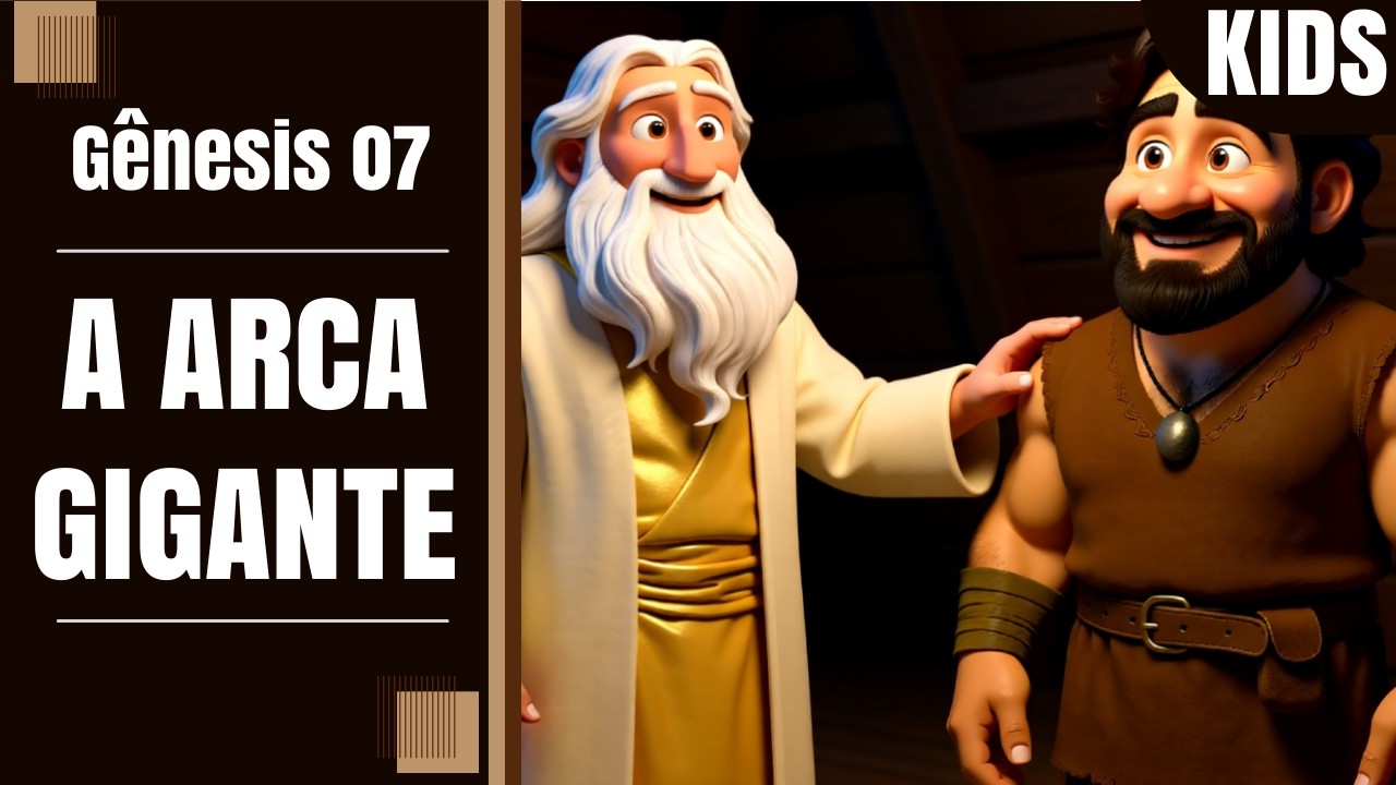 (Gênesis 07) A Arca Gigante (Kids)