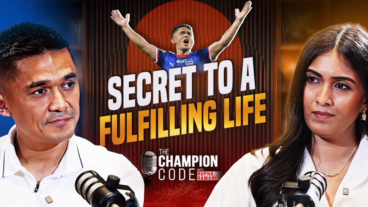 Жизненный урок Сунила Чхетри: всегда имейте цель в жизни | The Champion Code с Руфой Рамани