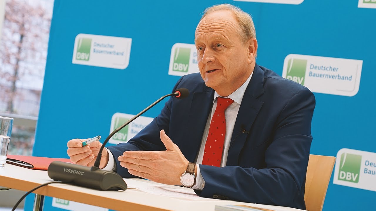 Pressekonferenz – DBV-Situationsbericht 2025/26