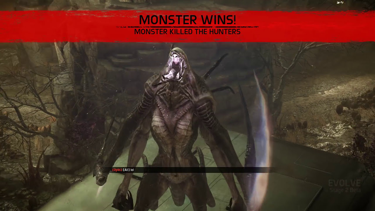 Evolve Stage 2 - Wraith fast easy win