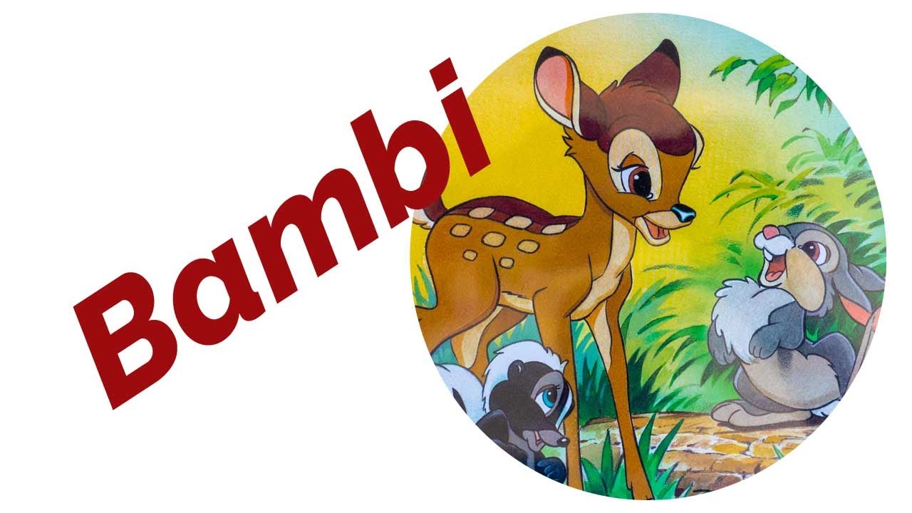BAMBI - Walt Disney - voorleesverhaaltje in het Nederlands