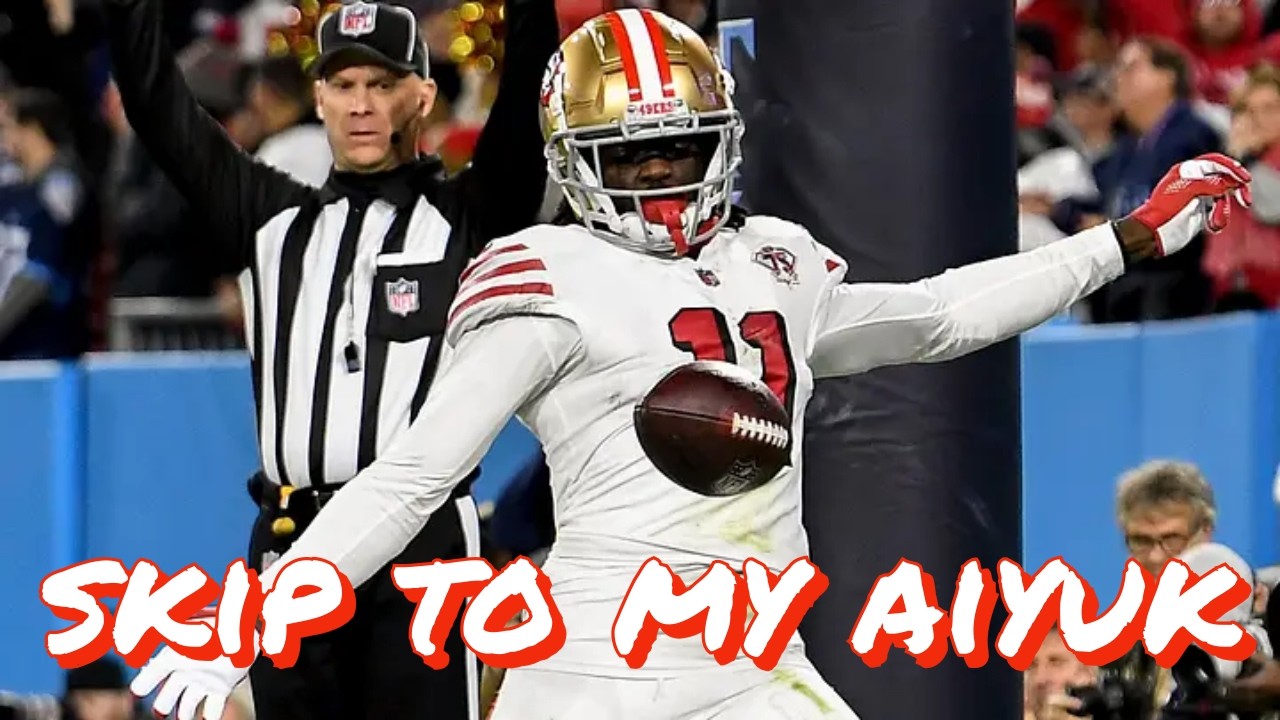 49ers WR Brandon Aiyuk Shows Himself Skipping