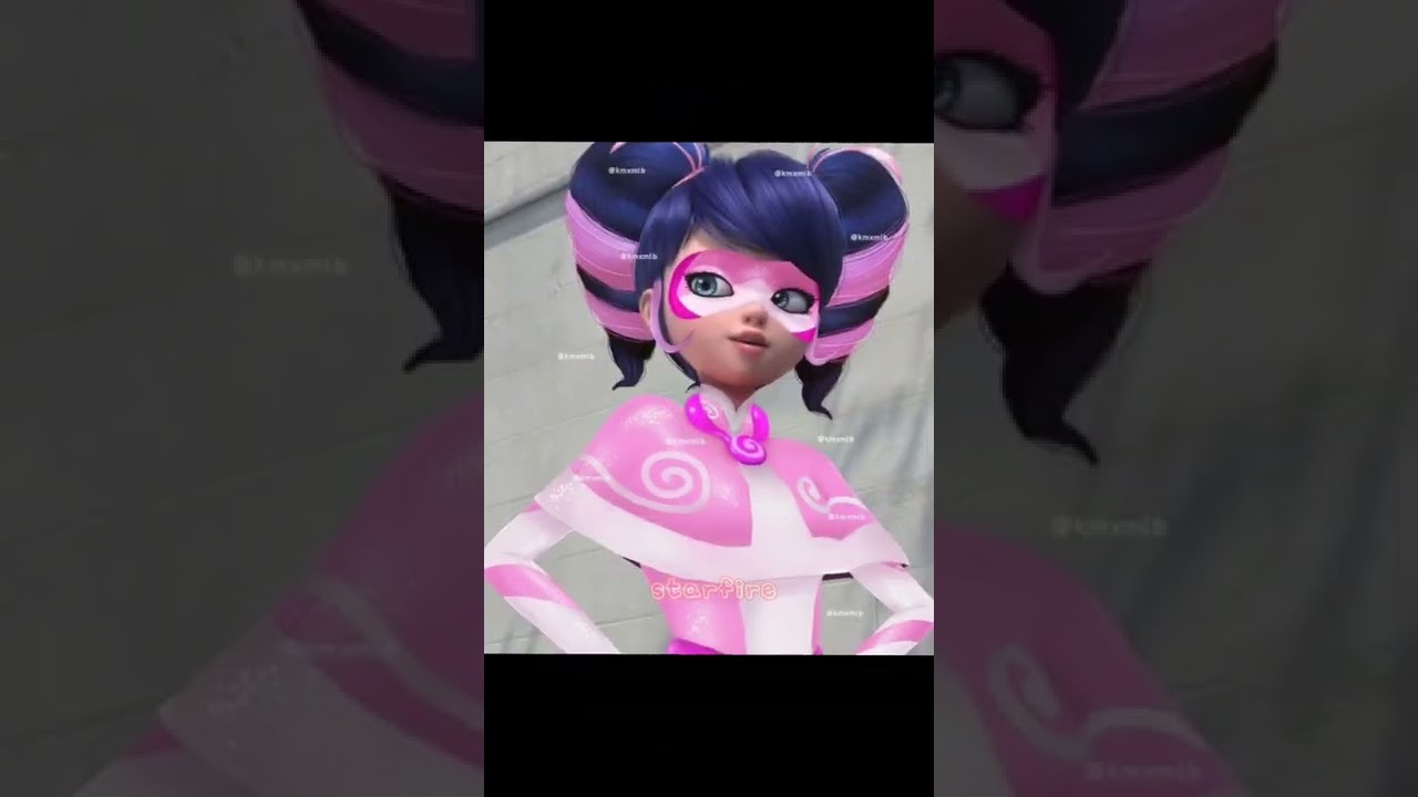 marintte wearing all miraculous 