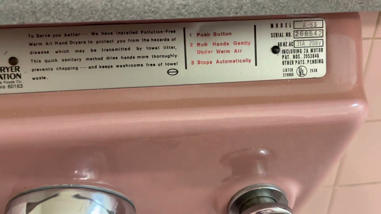 L99. DEMOLISHED: 1973 World Dryer Model As | SPF | Laramie, WY