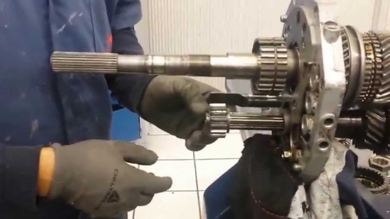 DESARMADO DE CAJA MECANICA LINEAL