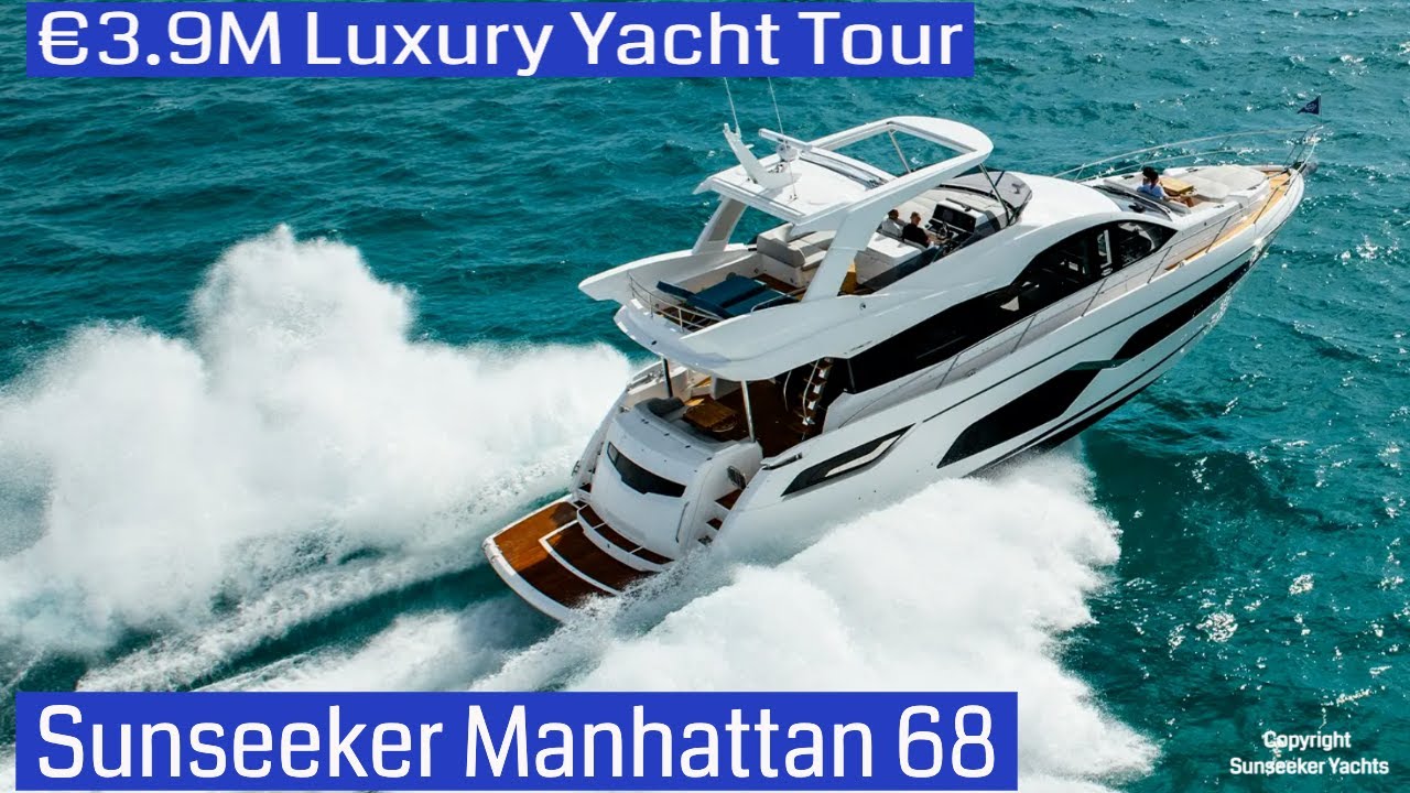 Sunseeker Manhattan 68  Brand New model for 2025 - Next Generation Sunseeker