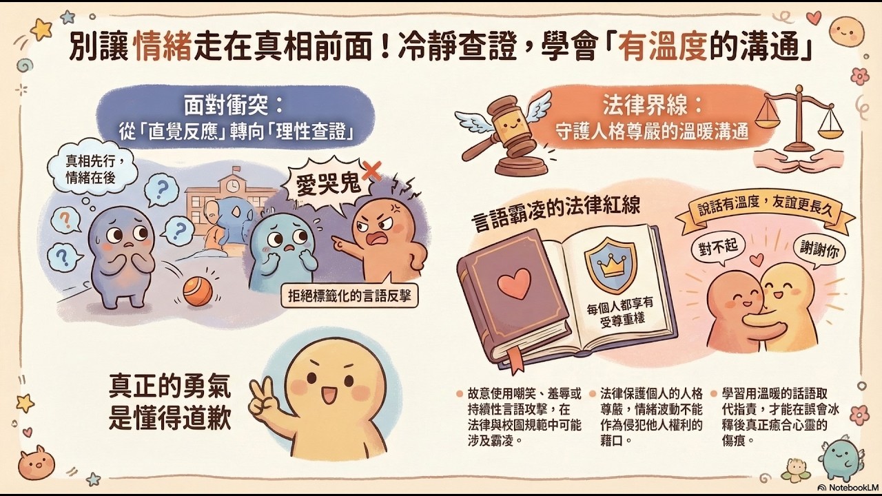 169【同儕相處】別讓情緒走在真相前面！冷靜查證，學會「有溫度的溝通」(解說)