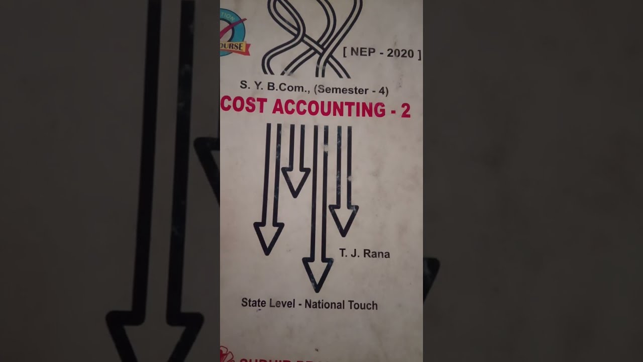 Cost accounting 2 Unit=3 4 job costing and batch costing sum.n.b21