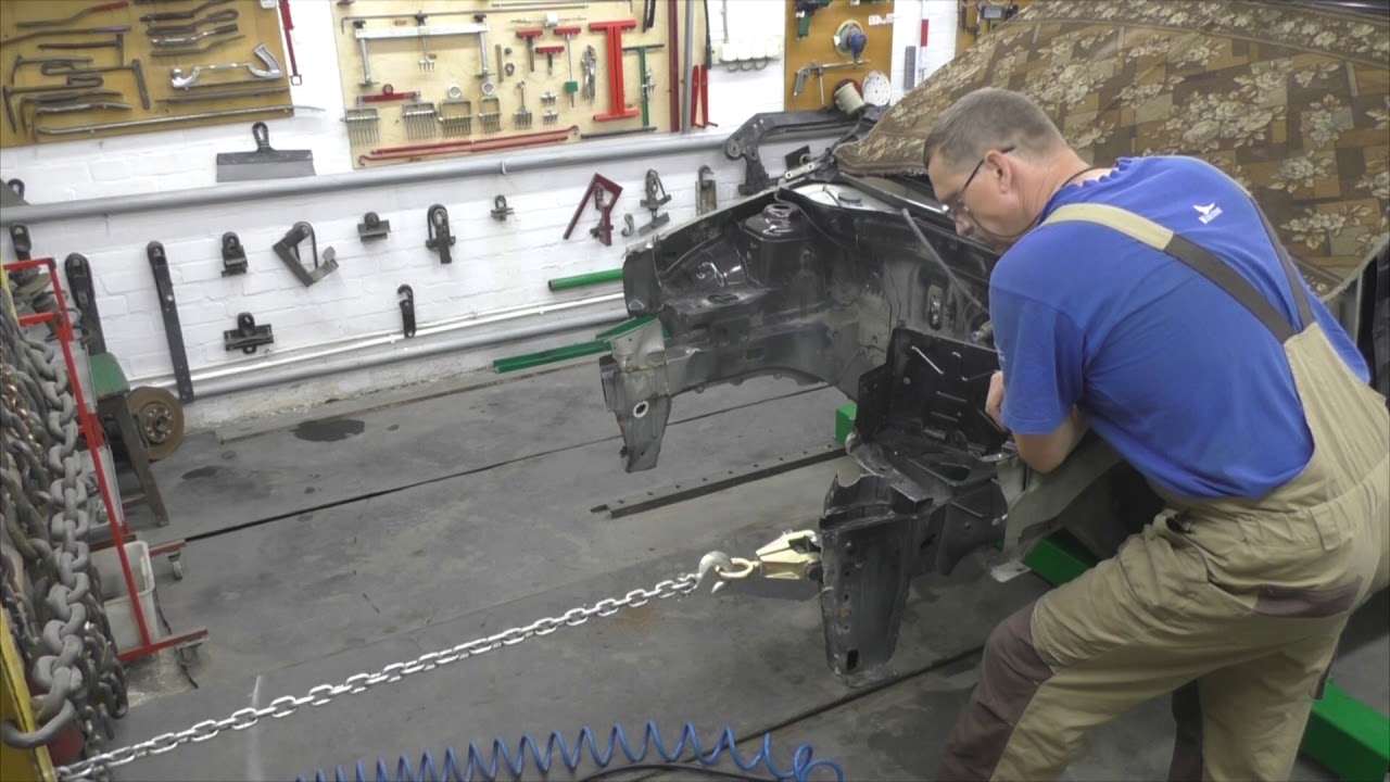 Лада Ларгус. Тянем лонжероны и вся правда про герметик. Body repair after an accident.
