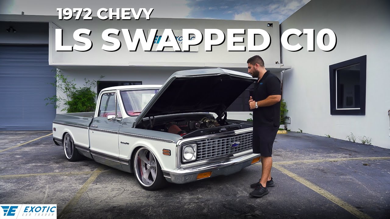 1972 Chevrolet C10 Supercharged LS Restomod Walkaround Video
