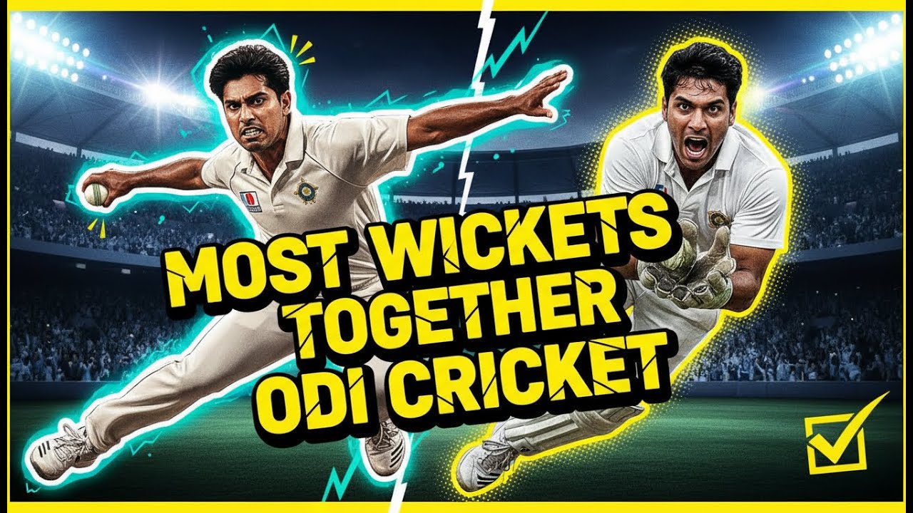Most Successful Bowler–Fielder Combinations in ODI Cricket | All-Time Wicket Partnerships