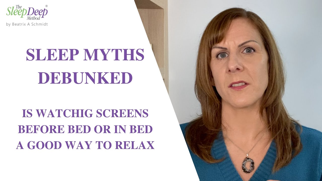 Is TV Before Bed ACTUALLY Relaxing? | Sleep Myths Debunked