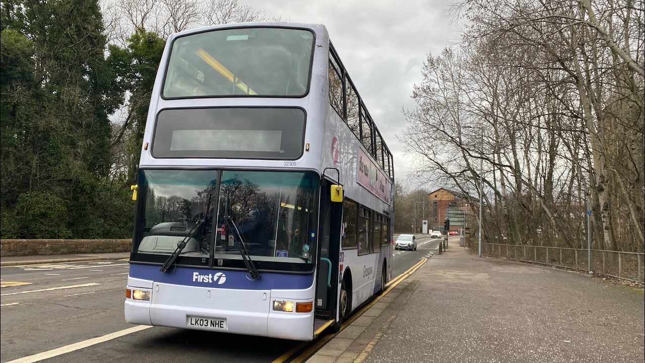 First Glasgow Volvo B7TL President 32305 *Kickdown* (LK03 NHE)