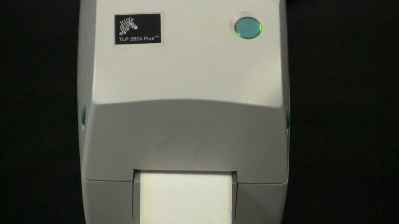 Zebra TLP 2824 Plus Printer Setup