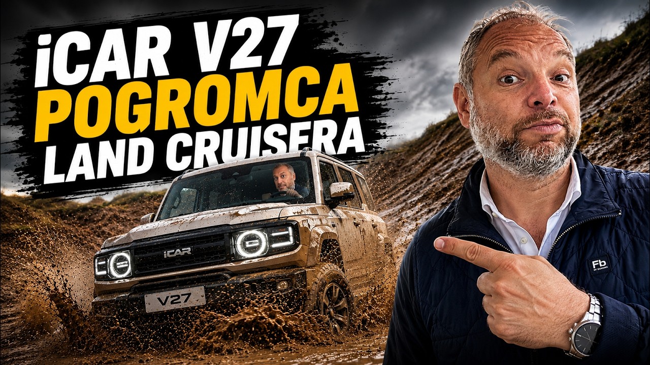 🇨🇳  ICAR V27  POGROMCA LAND CRUSIERA &bull; TEST PL &bull; 🇵🇱 4K &bull; Auto Made in China