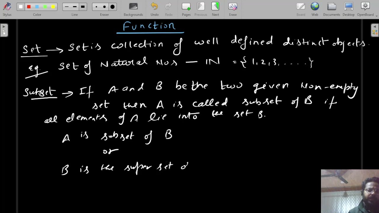 8. Function : Set, Relation, Mapping, domain codomain range, 