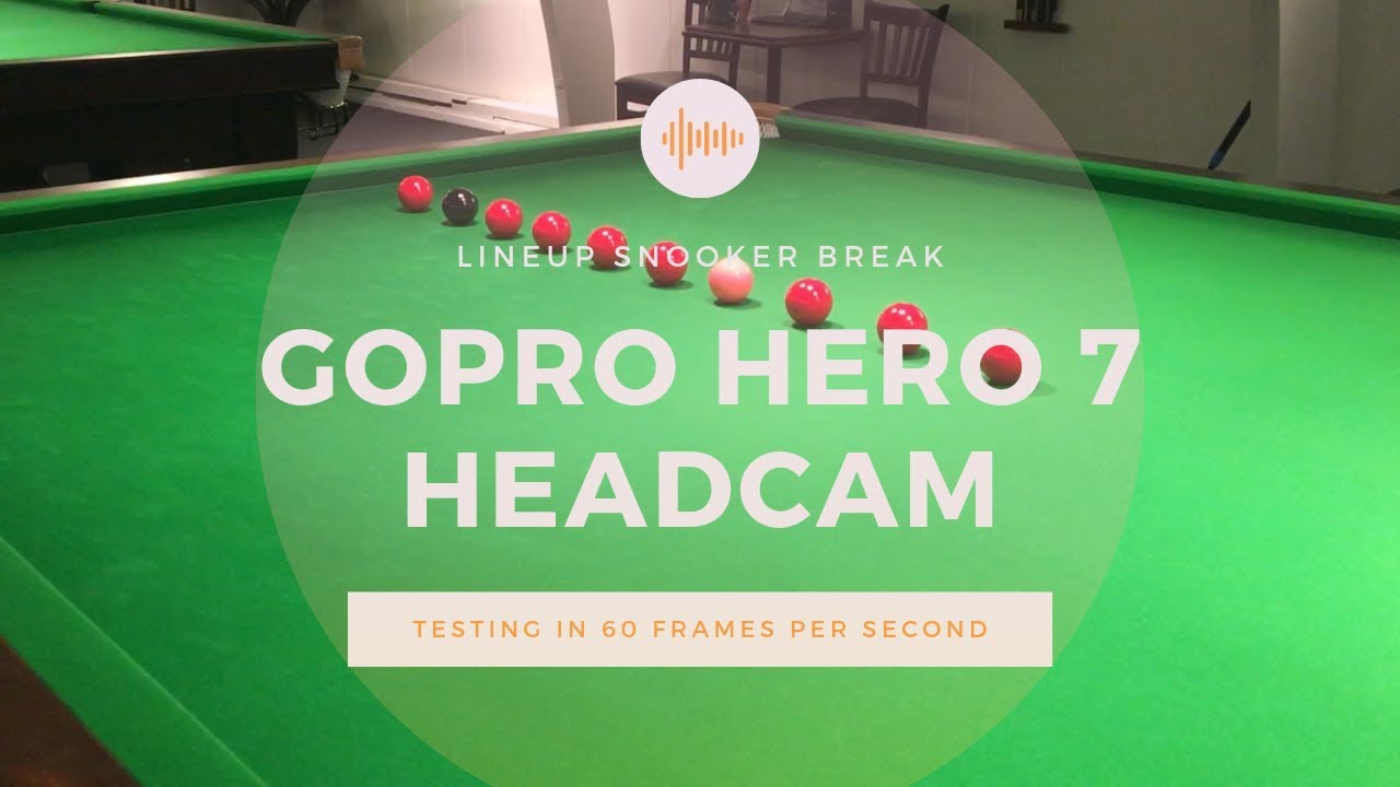 Testing my new GoPro Hero 7 with a headcam snooker break